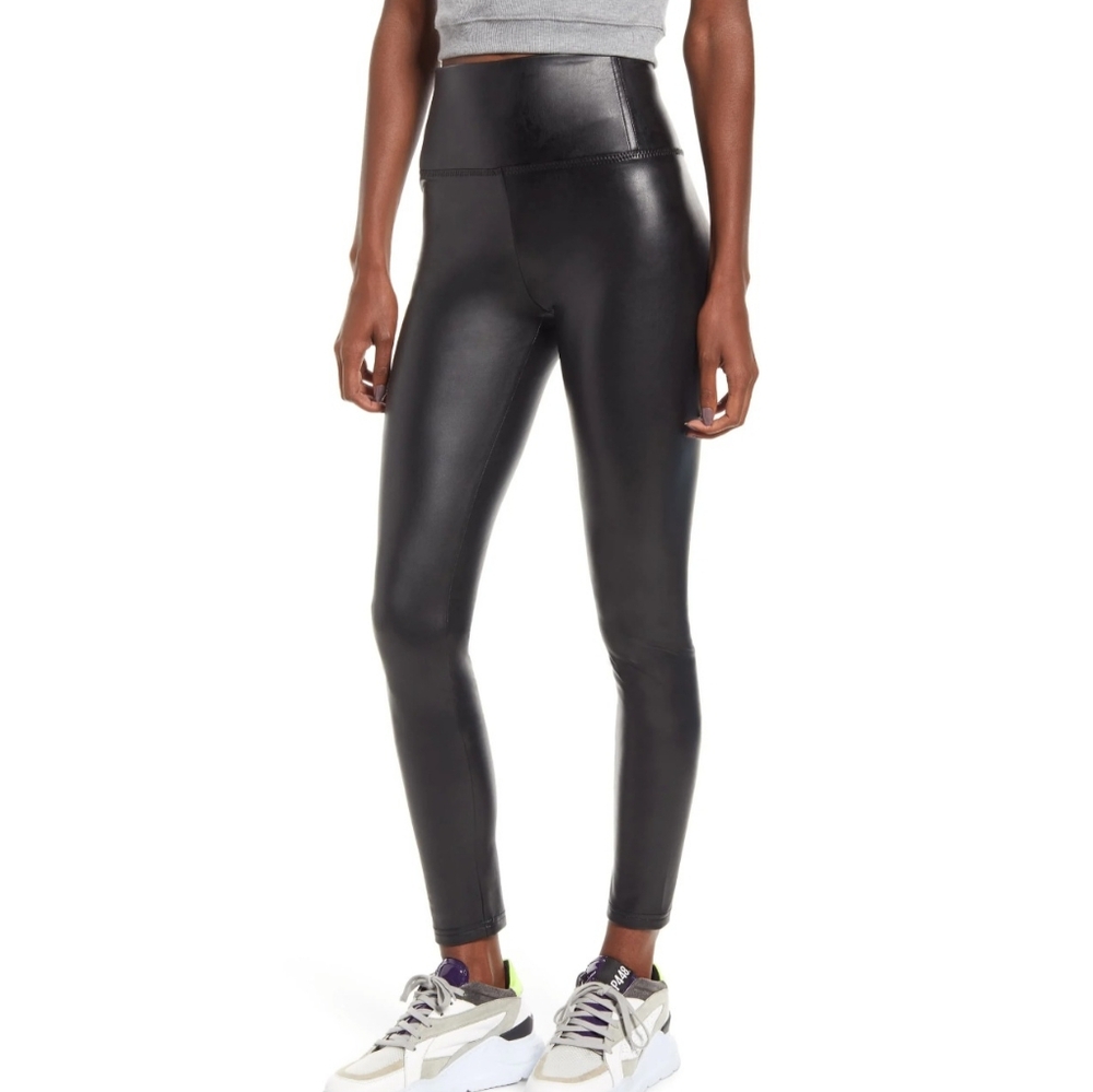 BP Nordstrom Faux Leather Leggings (M)